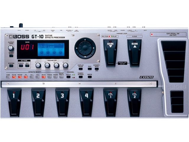 Guitar Effects Processor GT-10 �̐��i�摜