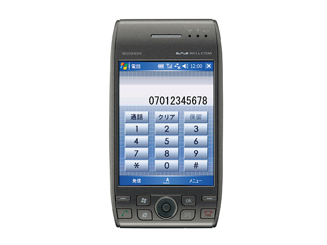 W-ZERO3 WS004SH WILLCOM �̐��i�摜