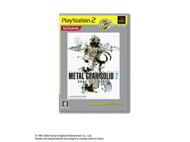 METAL GEAR SOLID 2 SONS OF LIBERTY(PS2 the Best 2007/11/29) �̐��i�摜