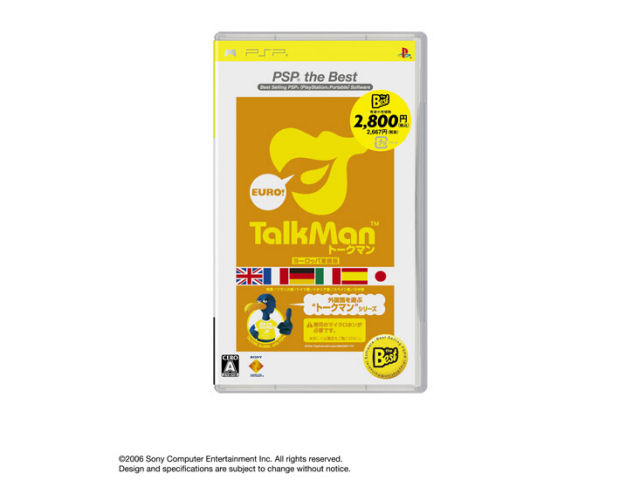 TALKMAN EURO -�g�[�N�}�� ���[���b�p�����-(PSP the Best) �̐��i�摜