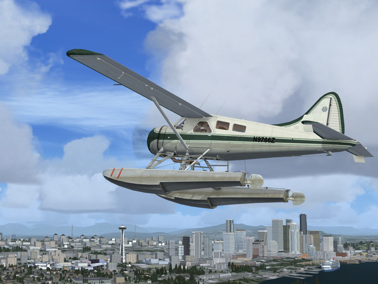 �}�C�N���\�t�g �t���C�g �V�~�����[�^ X