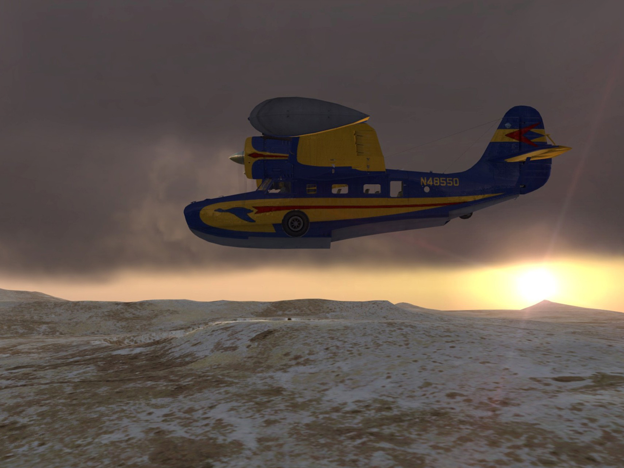 �}�C�N���\�t�g �t���C�g �V�~�����[�^ X