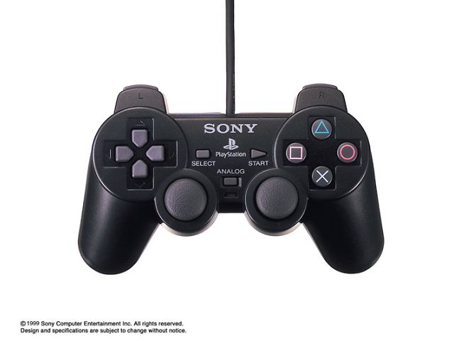 �A�i���O�R���g���[��(DUALSHOCK 2) �u���b�N SCPH-10010 �̐��i�摜