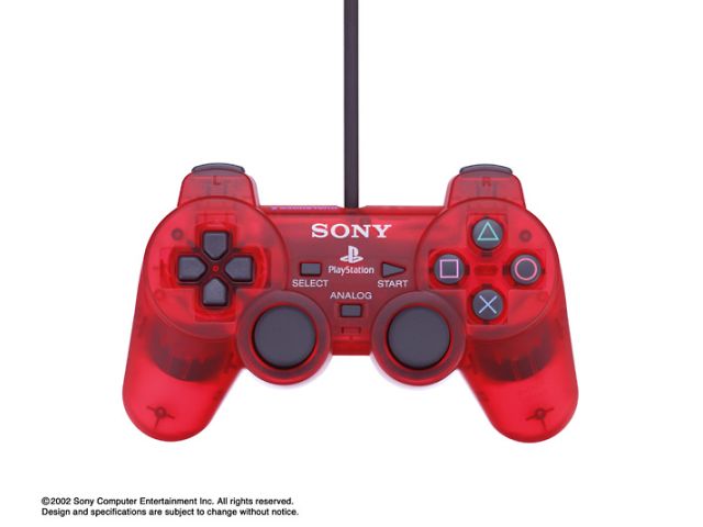 �A�i���O�R���g���[��(DUALSHOCK 2) �N�����]���E���b�h SCPH-10010R �̐��i�摜