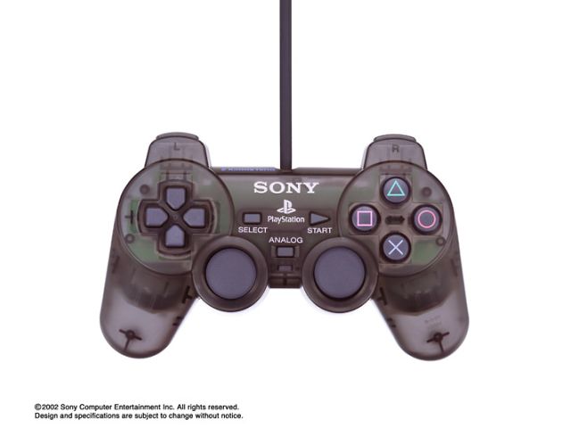 �A�i���O�R���g���[��(DUALSHOCK 2) �[���E�u���b�N SCPH-10010BI �̐��i�摜