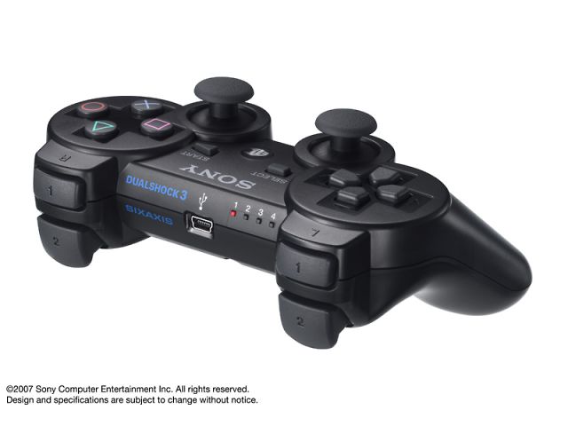 ���C�����X�R���g���[��(DUALSHOCK 3) �u���b�N CECHZC2J �̐��i�摜