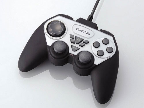 JC-U2312FSV �V���o�[ (12�{�^�� USB�Q�[���p�b�h) �̐��i�摜