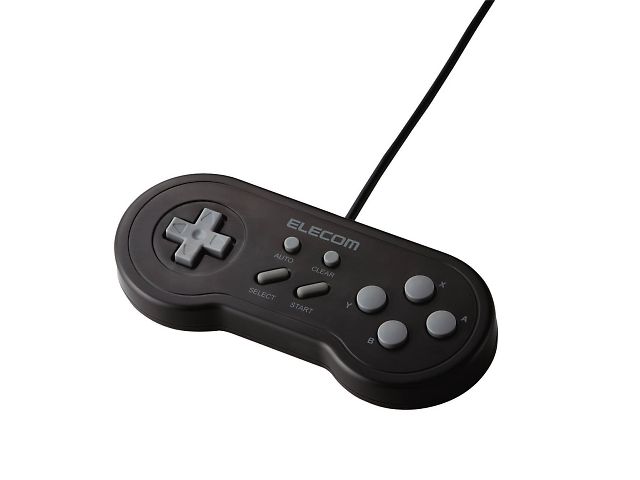 JC-U1608TBK �u���b�N (���g�� 8�{�^�� USB�Q�[���p�b�h) �̐��i�摜