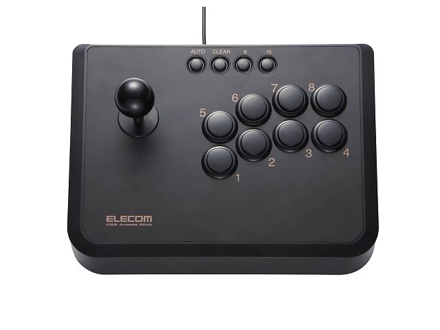 JC-AS01BK �u���b�N (10�{�^�� USB�A�[�P�[�h�X�e�B�b�N) �̐��i�摜