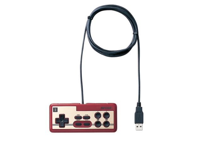 BGC-FC801/RD ���b�h (���g�� 8�{�^�� USB�Q�[���p�b�h) �̐��i�摜