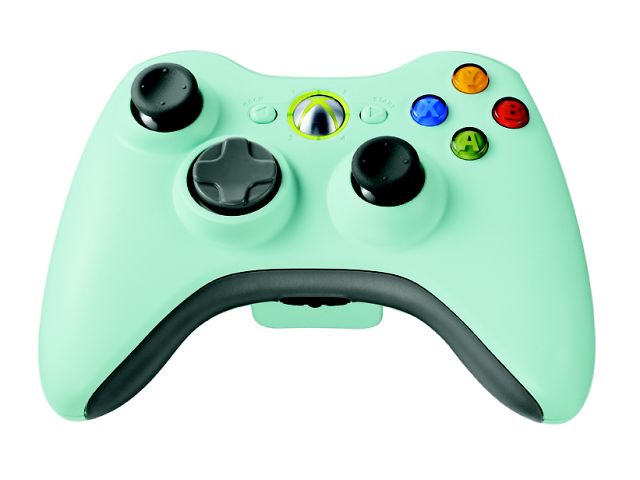 価格 Com Xbox 360 ワイヤレス コントローラー ライトブルー の製品画像