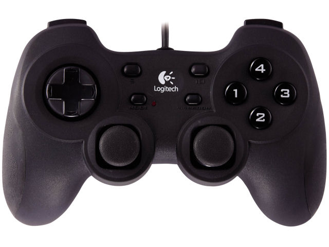 PC GAME CONTROLLER GPX-500 �u���b�N GPX-500BK �̐��i�摜