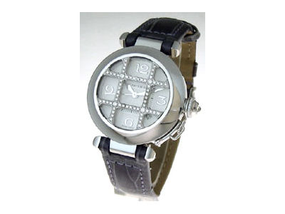 カルティエ WJ111356 パシャ 32mm 自動巻き（シルバー）