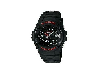 カシオ G-SHOCK Basic G-100-1BMJF 取扱説明書・レビュー記事 - トリセツ