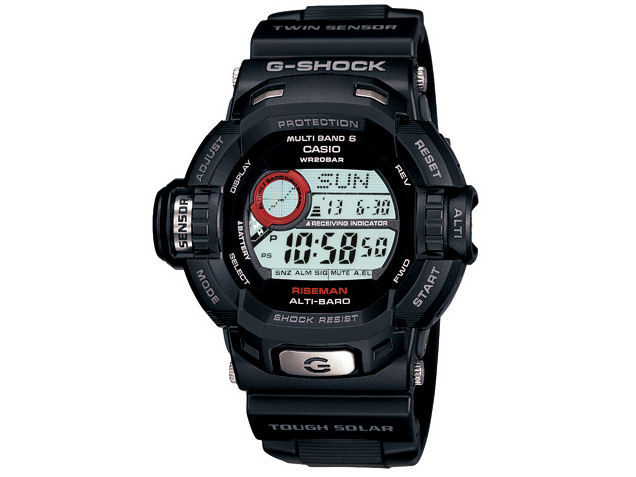 カシオ G-SHOCK ライズマン 3145 GW-9200J-1JF 取扱説明書・レビュー