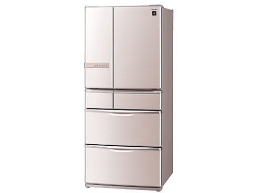 シャープ 560L 6ドア 冷蔵庫 ミスト冷却 SJ-XF56T 中古】〔中古品〕 6ドア冷蔵庫 （560L） SJ-XF56T-A ブルー系