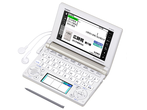 電子辞書 EX XD-JTZ6000GD タッチペン、充電器セット、説明書付