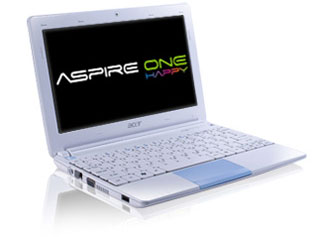 Aspire One HAPPY2 �̐��i�摜
