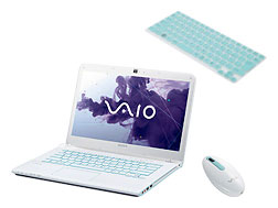 VAIO E�V���[�Y14P SVE14A1AJ Core i3/�������[4GB���ڃ��f�� �A�N�Z�T���[�Z�b�g �̐��i�摜