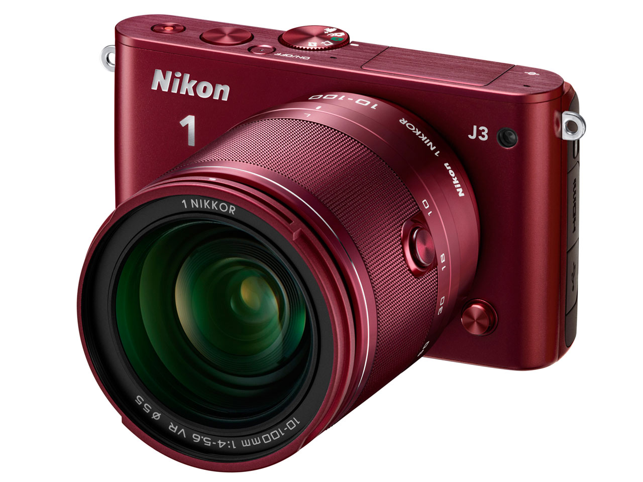 ニコン Nikon 1 J2 ダブルズームキット [オレンジ] 価格比較