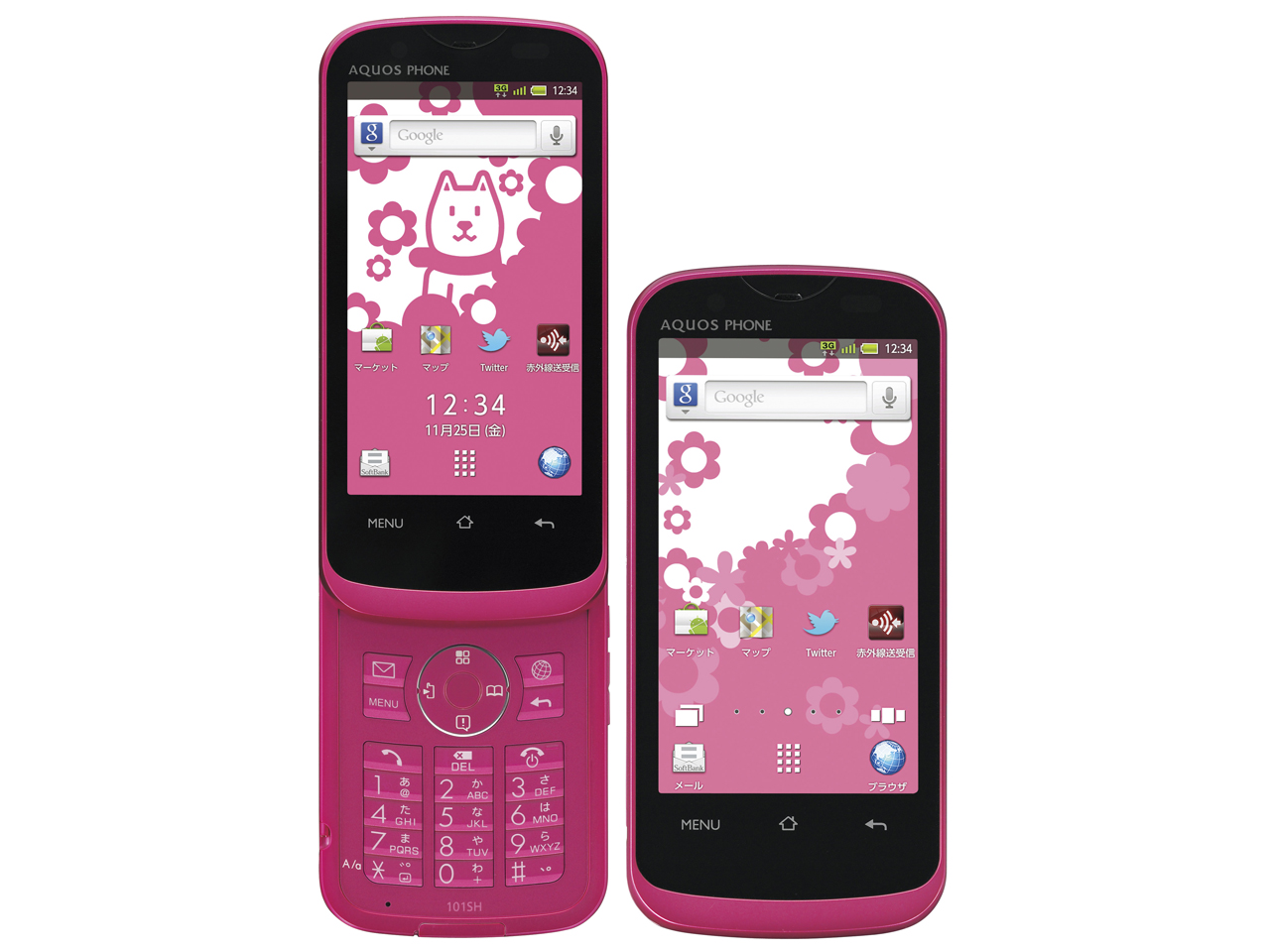 V[v AQUOS PHONE THE HYBRID 101SH i摜