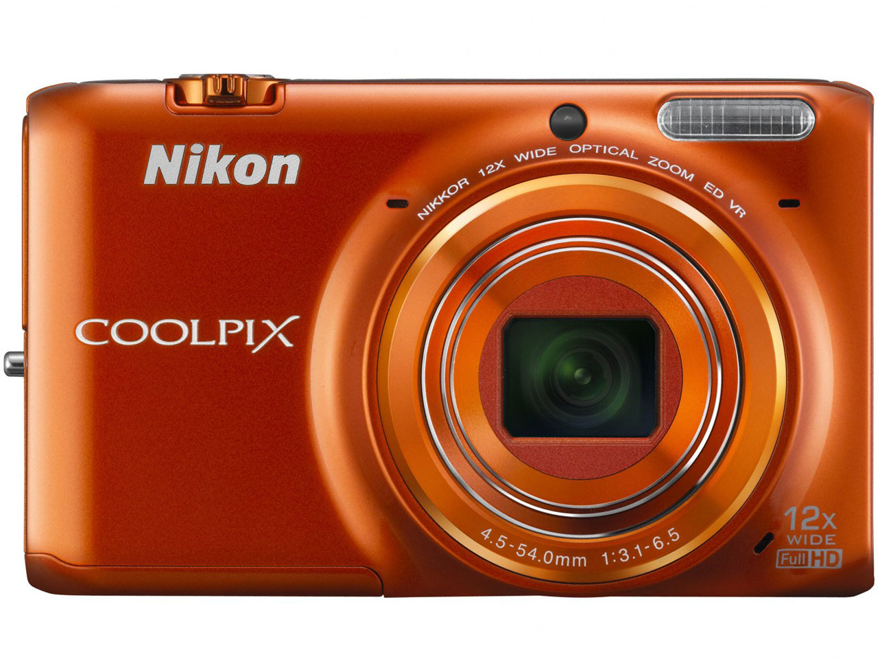 【kai】Nikon COOLPIX S6400 赤 Nikon Coolpix S6400 Digital Camera 16.0MP 12x Zoom Lens Red