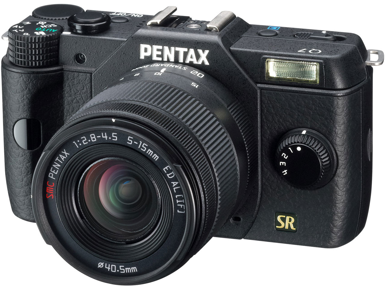 PENTAX Q7 レンズ5本セット 本体やや難あり 中古】PENTAX ペンタックス Q7 イエロー ズームレンズキット