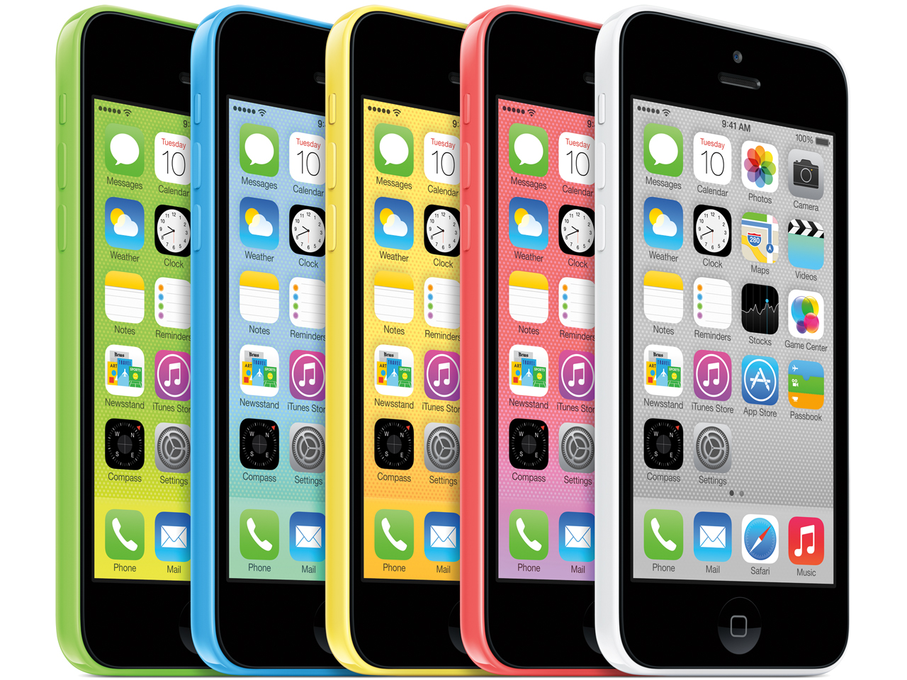 iPhone 5c 32GB au �̐��i�摜