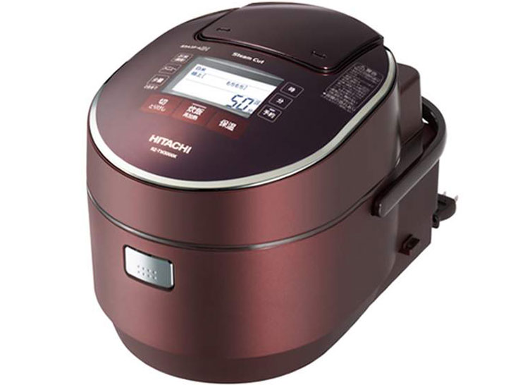 HITACHI 圧力スチーム炊 RZ-A1000E5M 高電熱 打込鉄・釜 Amazon | 日立 炊飯器 5.5合 圧力&スチームIH 蒸気カット RZ