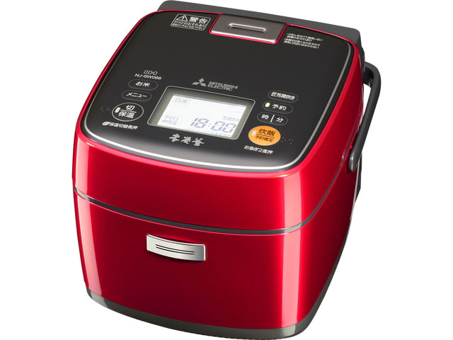 美品MITSUBISHI NJ-SW065-R 炊飯器 3.5合炊き2014年製 Amazon | 三菱 IHジャー炊飯器（3.5合炊き） ルビーレッド