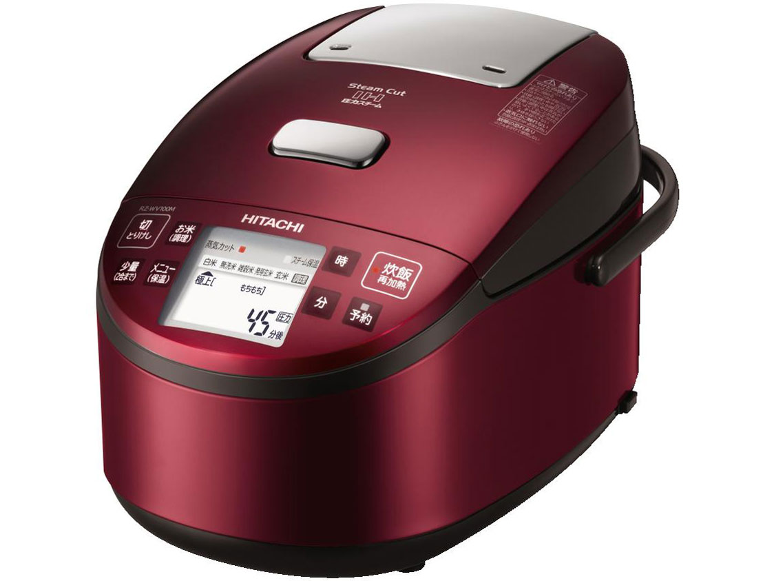 HITACHI 圧力スチーム炊きRZ-BX100M(W) 圧力&スチームIH RZ-BX100M ： 炊飯器 ： 日立の家電品