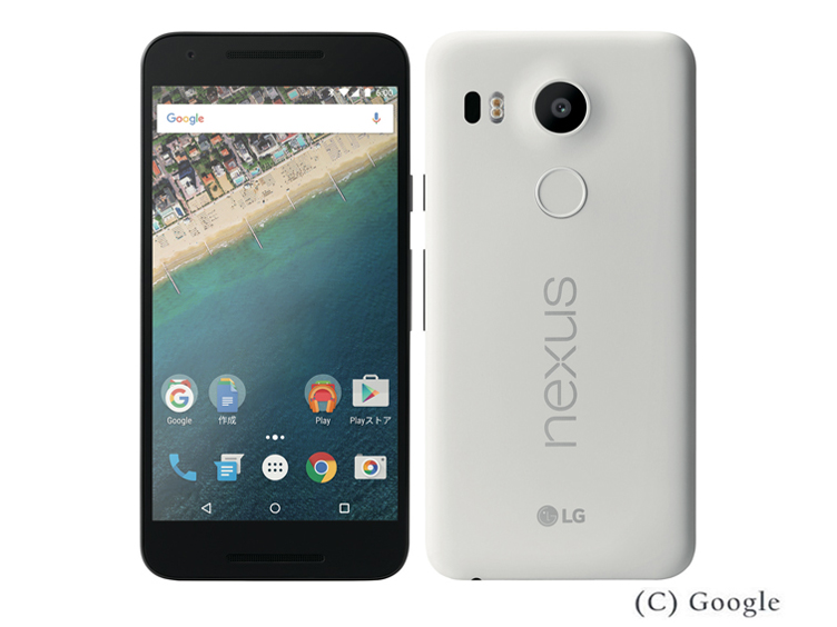 Nexus 5X docomo �̐��i�摜