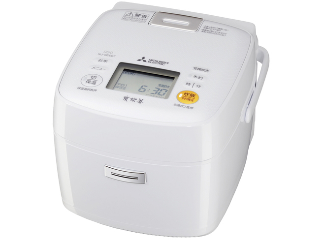 三菱電機 備長炭 炭炊釜 NJ-SE066-W [ピュアホワイト] 価格比較