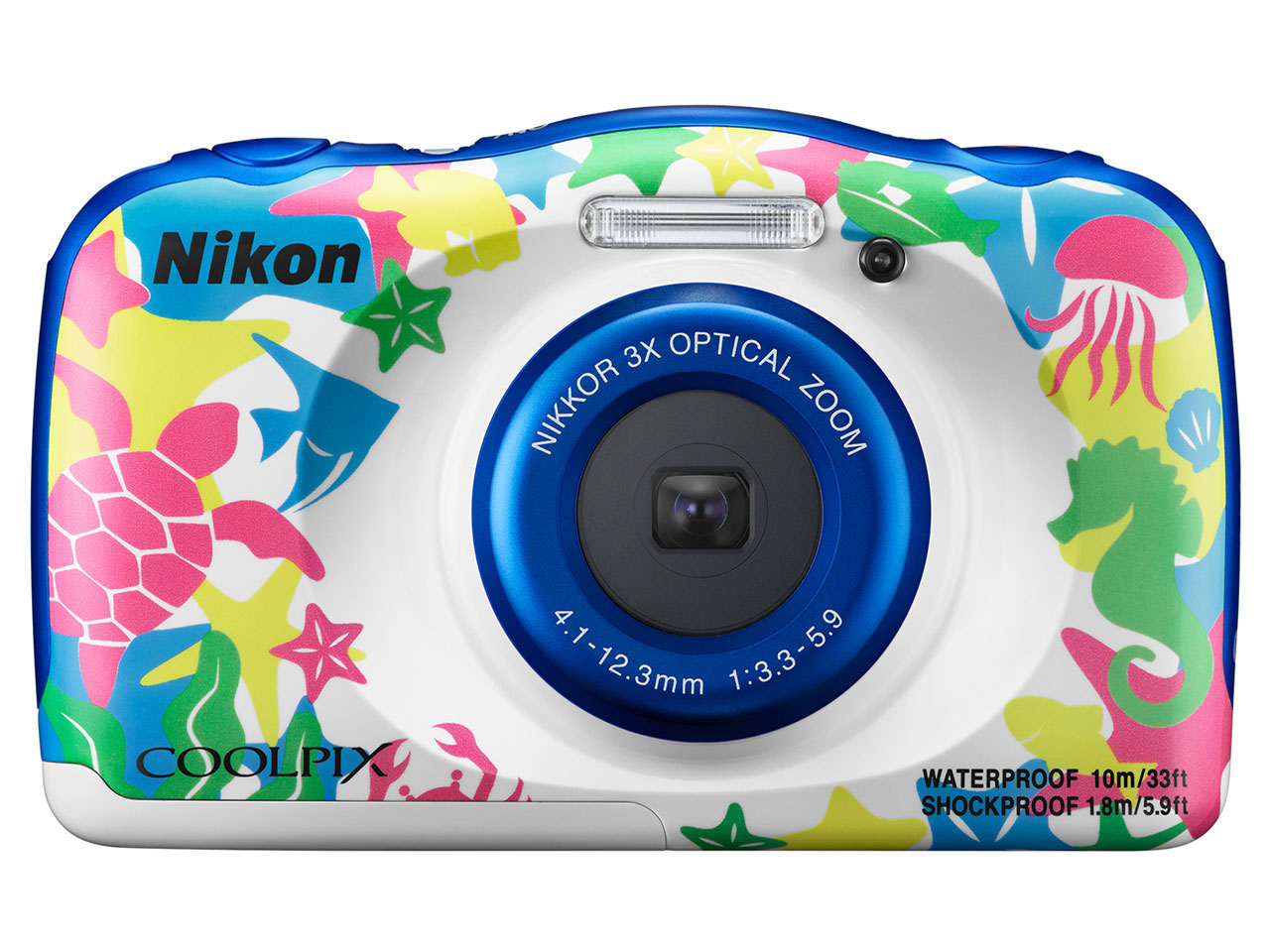 Nikon★ニコン クールピクス COOLPIX S33 デジタルカメラ Amazon | Nikon デジタルカメラ S33 防水 1317万画素 S33