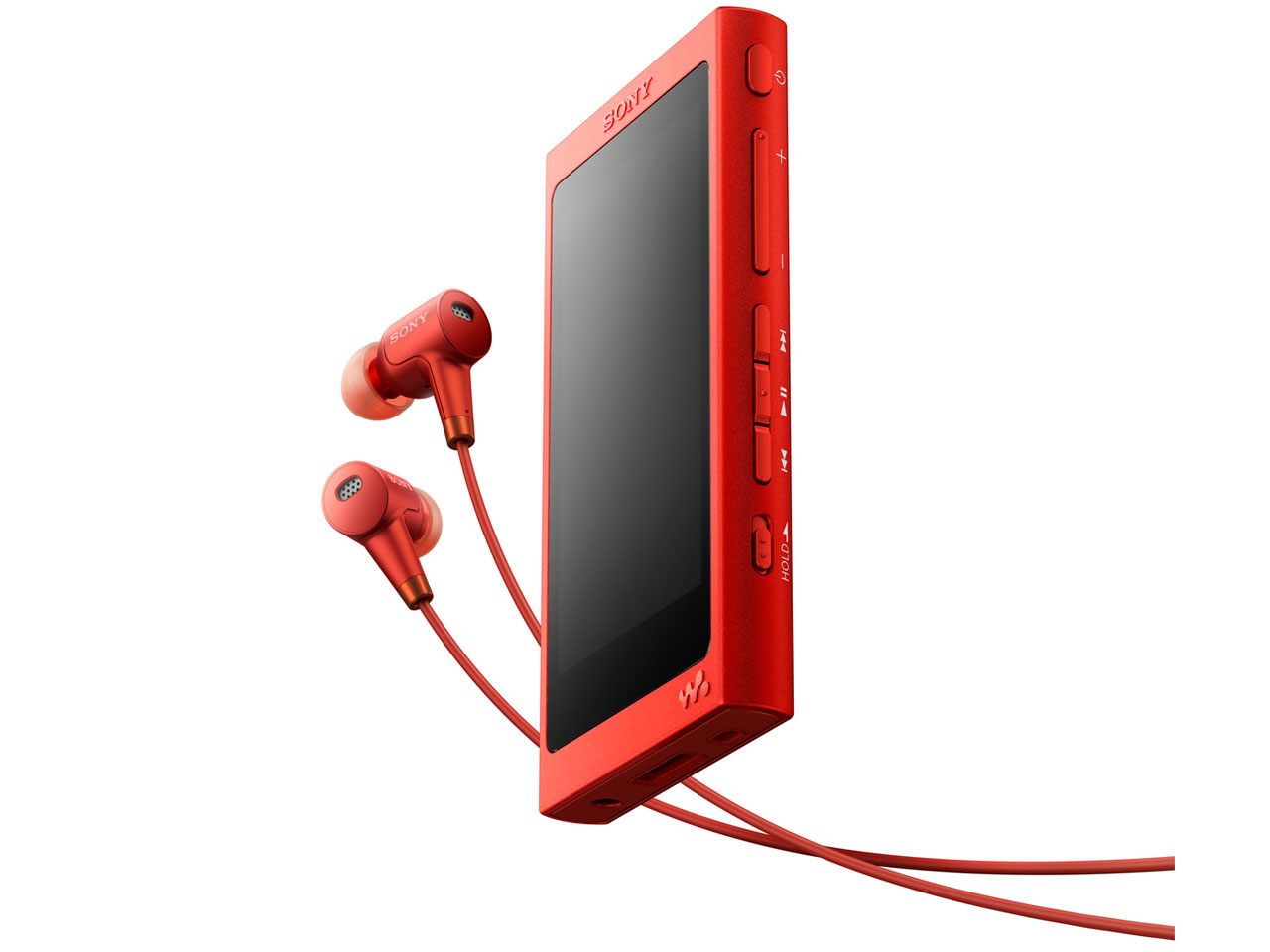 【SONY】ウォークマン 赤色 ハイレゾ対応　NW-A25HN 16ギガ SONY】ウォークマン 赤色 ハイレゾ対応 NW-A25HN 16ギガ - メルカリ