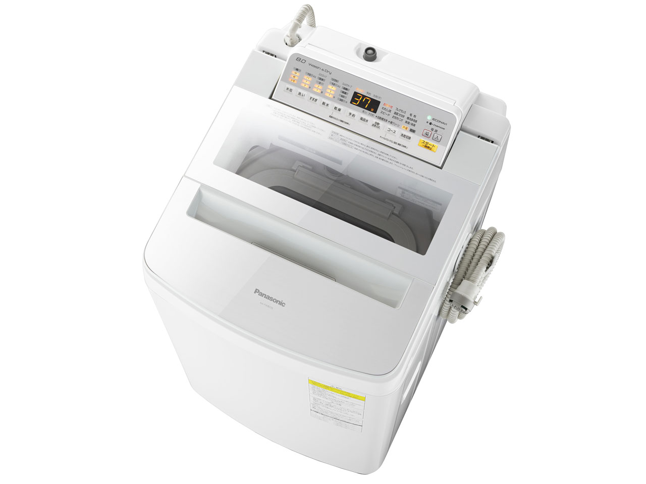 パナソニック Panasonic NA-FW80S5-W 縦型洗濯乾燥機 パナソニック NA-FW80S5 価格比較 - 価格.com