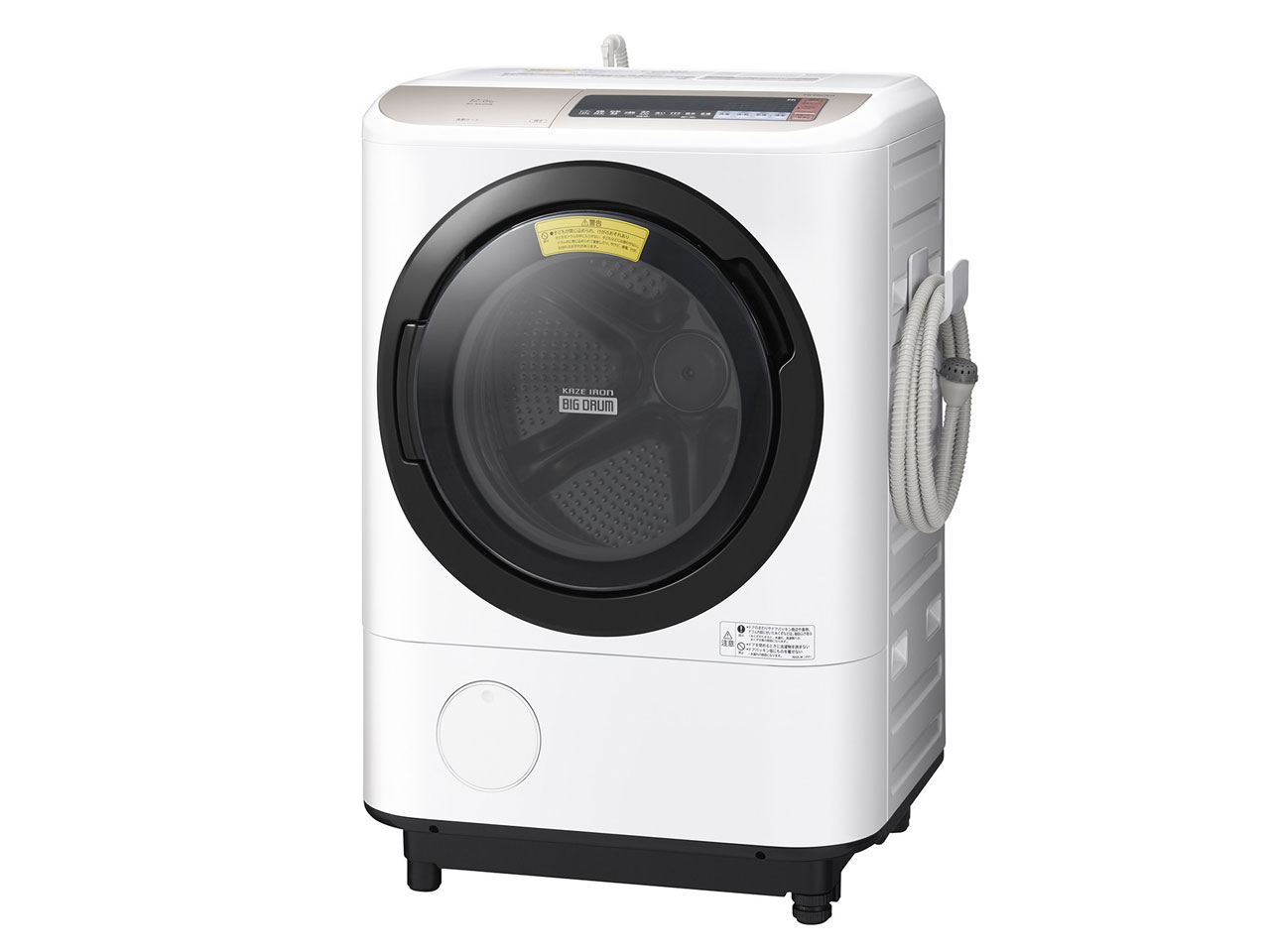 ✨‼️送料設置料無料‼️EJ5133番✨日立✨電気洗濯乾燥機 ✨BD-NX120AL 日立 ヒートリサイクル 風アイロン ビッグドラム BD-NX120AL