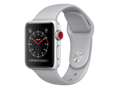Apple Watch Series 3 GPS+Cellular���f�� 38mm �X�|�[�c�o���h �̐��i�摜