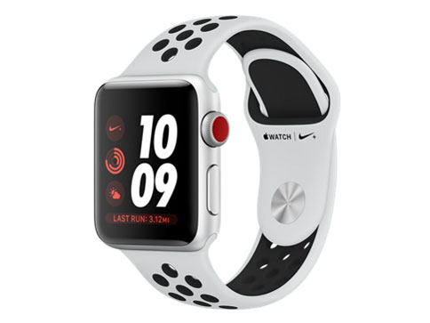 Apple Watch Nike+ Series 3 GPS+Cellular���f�� 38mm �X�|�[�c�o���h �̐��i�摜