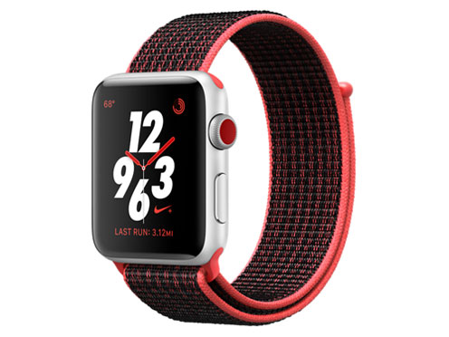 Apple Watch Nike+ Series 3 GPS+Cellular���f�� 42mm �X�|�[�c���[�v �̐��i�摜