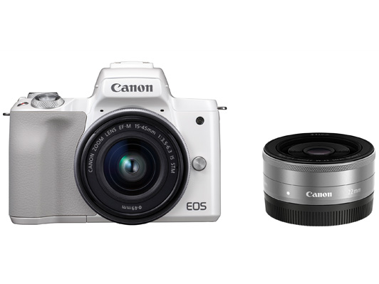 Canon EOS Kiss M ホワイト レンズ2本付き Amazon | Canon ミラーレス一眼カメラ EOS Kiss M2 ダブルズーム