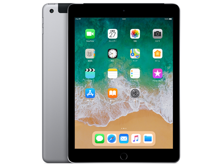 価格.com - iPad 9.7インチ 第6世代 Wi-Fi+Cellularモデル 128GB 2018年春モデル SIMフリー の製品画像