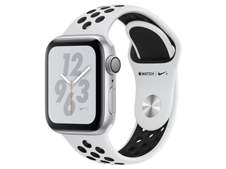 Apple Watch Nike+ Series 4 GPS���f�� 40mm �X�|�[�c�o���h �̐��i�摜