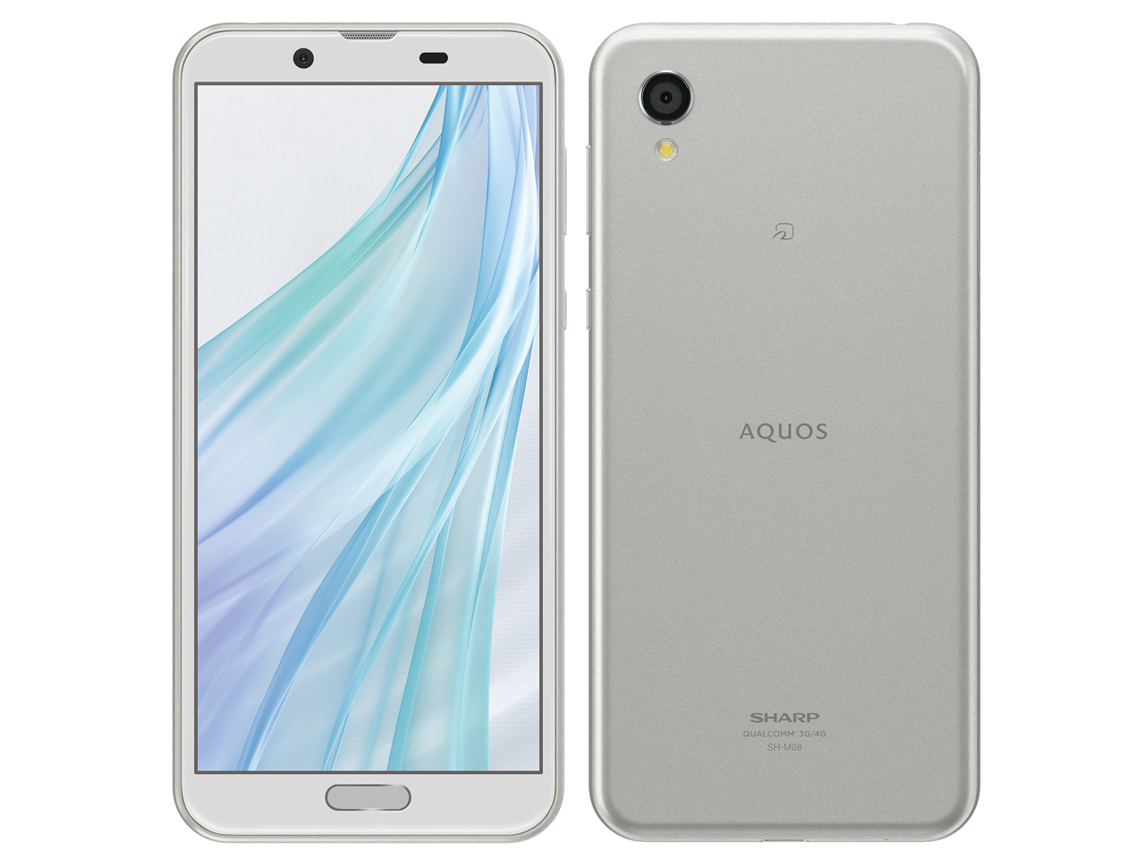 新品未使用】AQUOS sense2 SH-M08 ホワイトシルバー 保証有り-