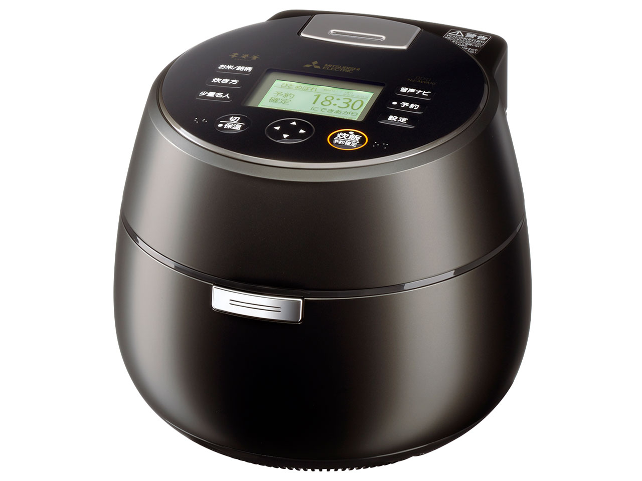 ■美品■三菱ーIH炊飯器炭炊釜　NJ-VV109-W　形 炭炊釜 【東証上場の安心企業】【新品・在庫あり☆】NJ-VV109-W