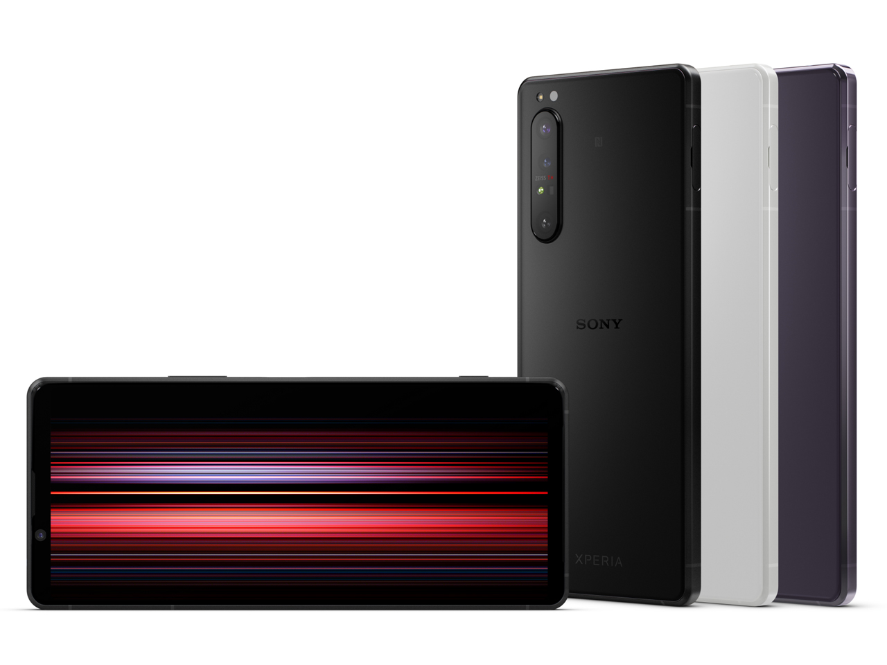 最新コレックション Xperia 1 II パープルXQ-AT42 スマートフォン本体 ...