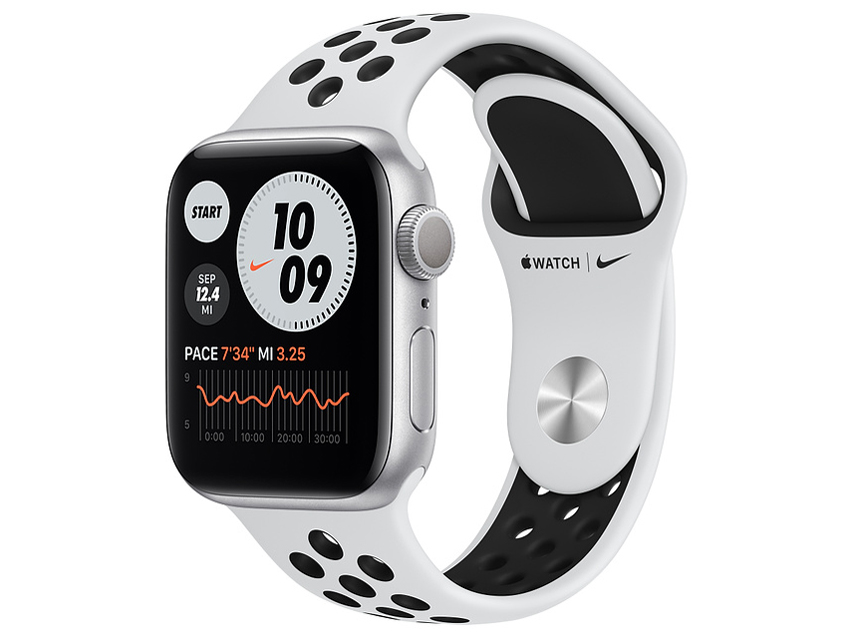 Apple Watch Nike Series 6 GPS���f�� 40mm �X�|�[�c�o���h �̐��i�摜