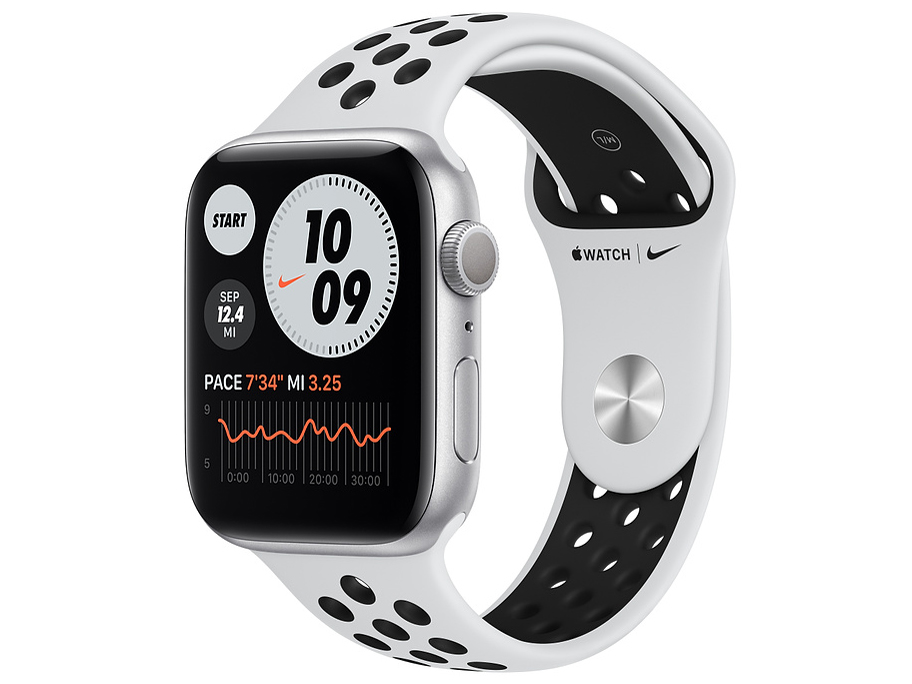 Apple Watch Nike Series 6 GPS���f�� 44mm �X�|�[�c�o���h �̐��i�摜