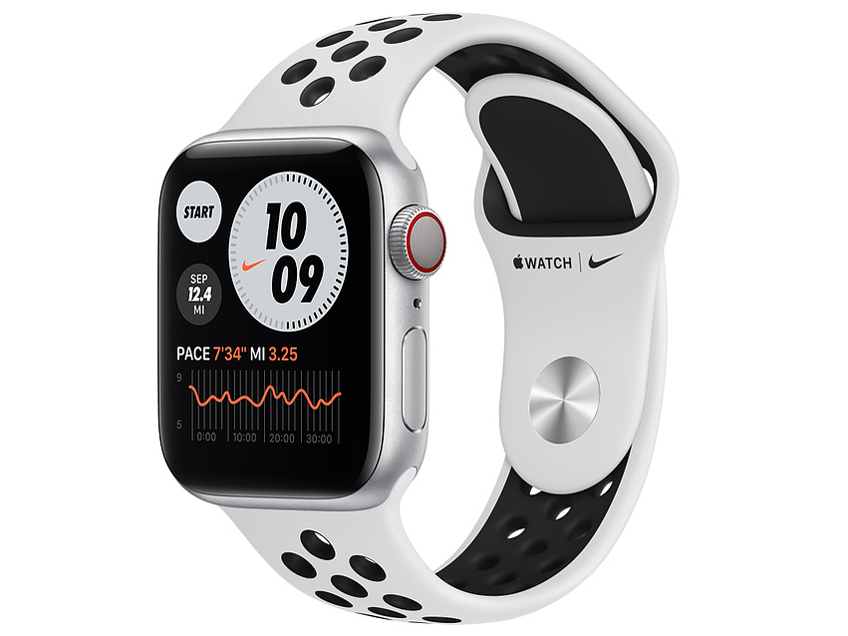 Apple Watch Nike Series 6 GPS+Cellular���f�� 40mm �X�|�[�c�o���h �̐��i�摜
