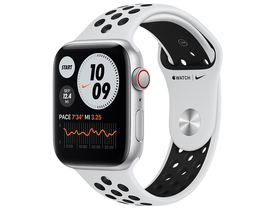 Apple Watch Nike SE GPS+Cellular���f�� 44mm �X�|�[�c�o���h �̐��i�摜